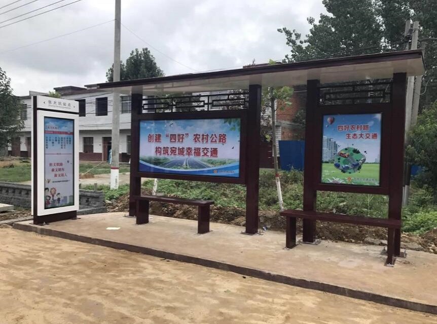 多功能公交站台候车亭灯箱采购信赖厂家