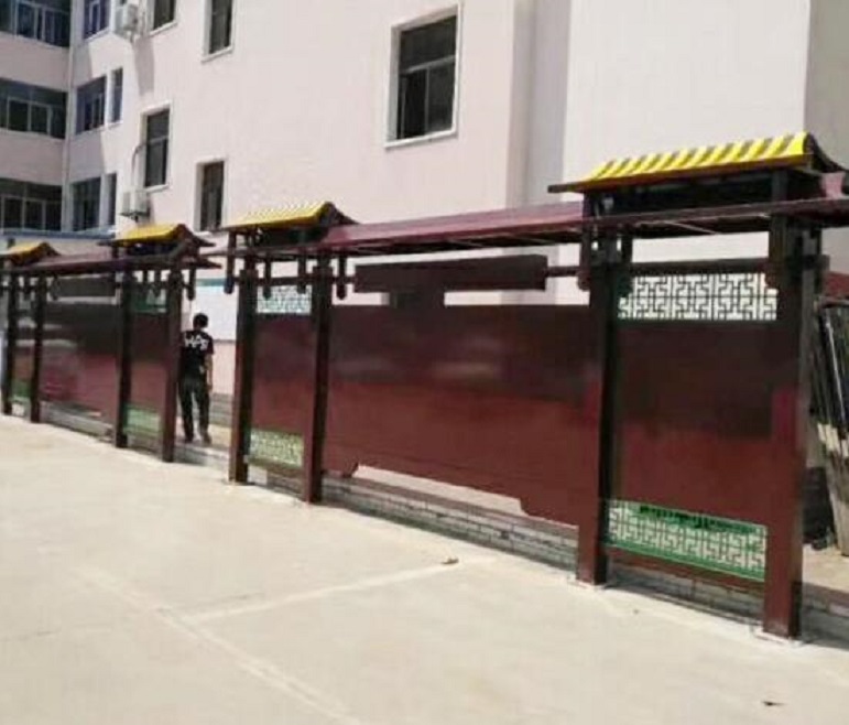 小區物業宣傳欄結實耐用