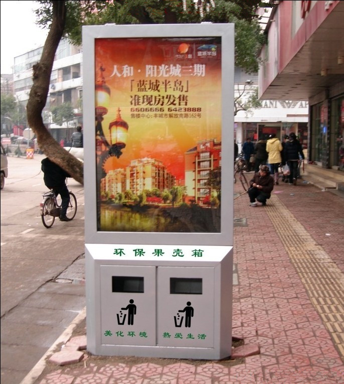 广告果皮箱销量高