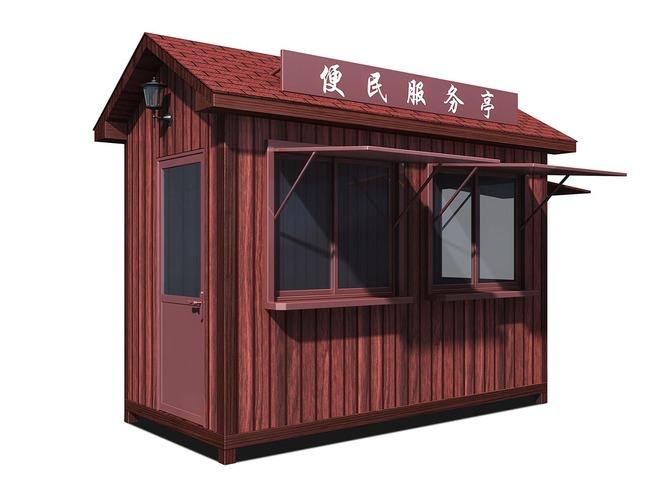 治安巡逻岗亭制作