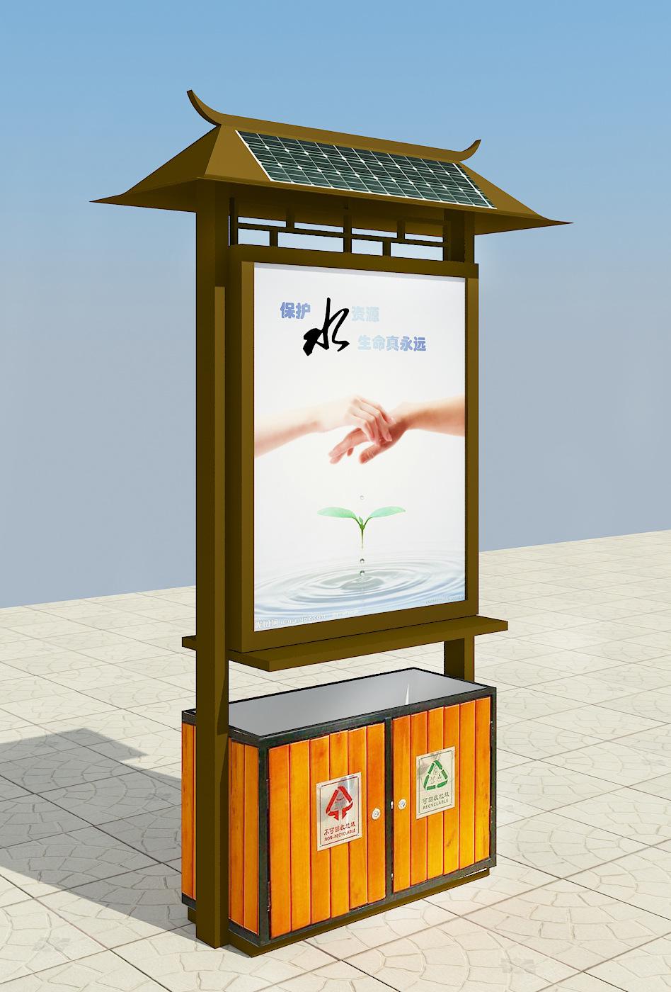 仿古垃圾箱定做