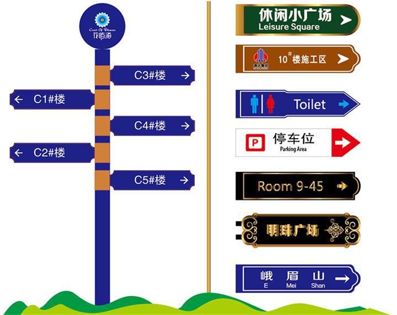 景區指路牌使用注意事項