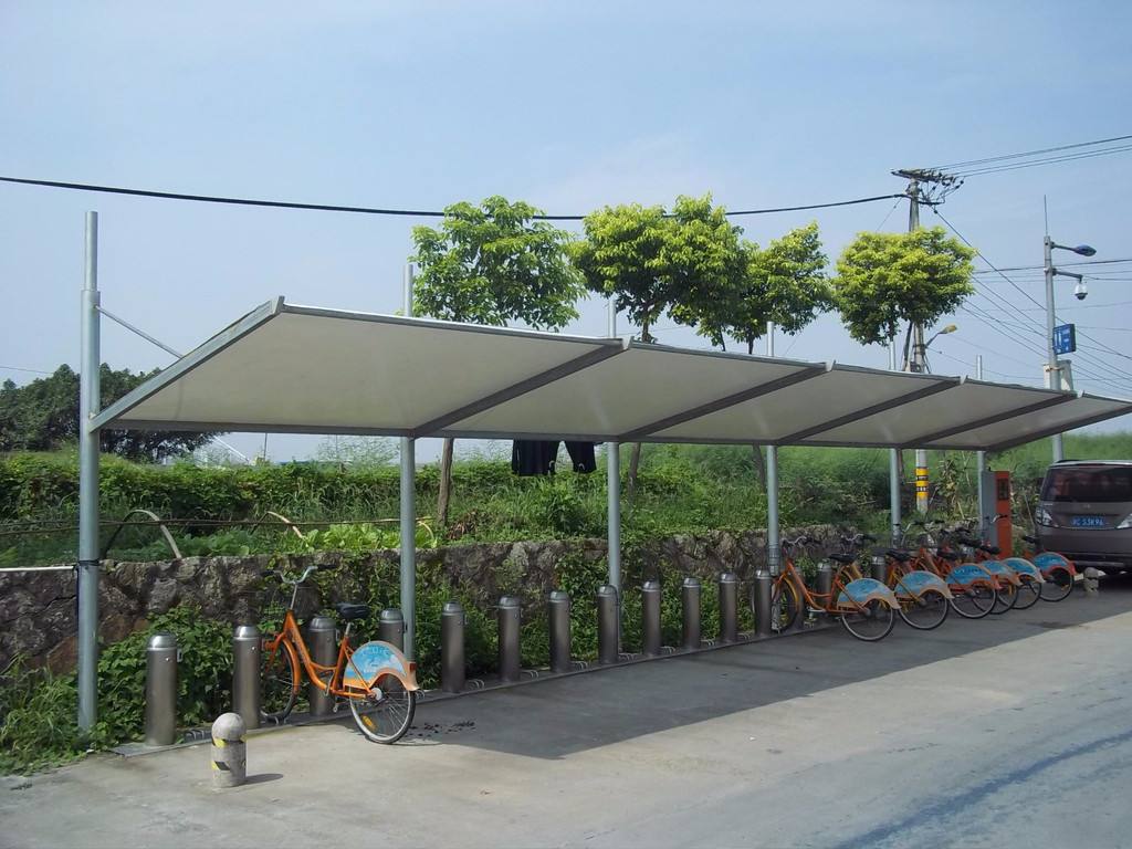 红河钢结构自行车棚品质