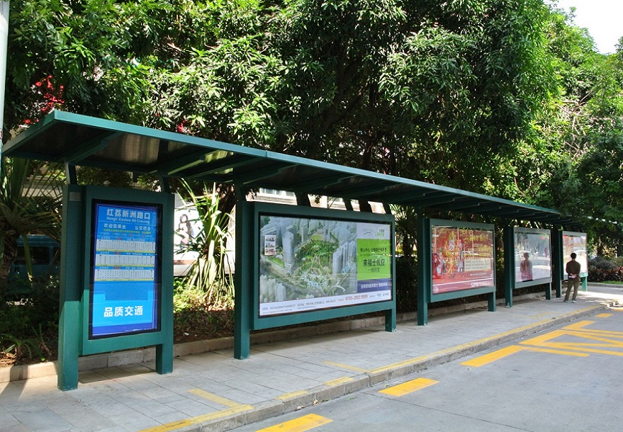 香港乡镇公交站台制作基地