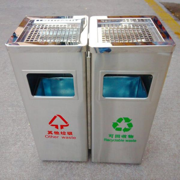 青岛价格合理的社区分类垃圾箱生产厂家